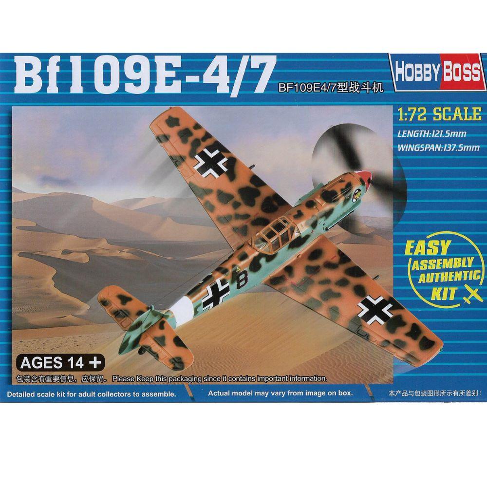 Hobbyboss 1:72 Bf109E-4/7