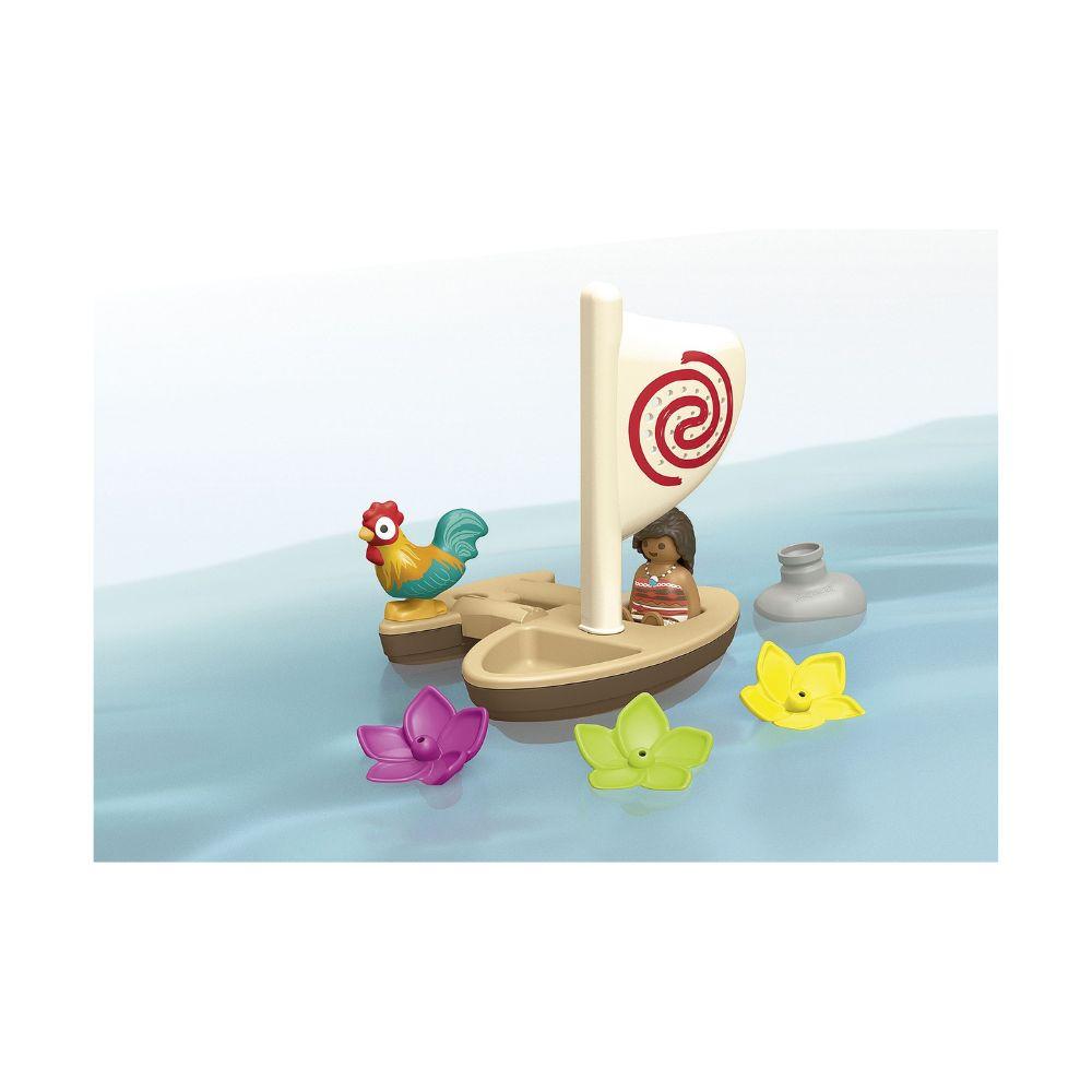 Playmobil 1.2.3 & Disney Moana's Sail Boat