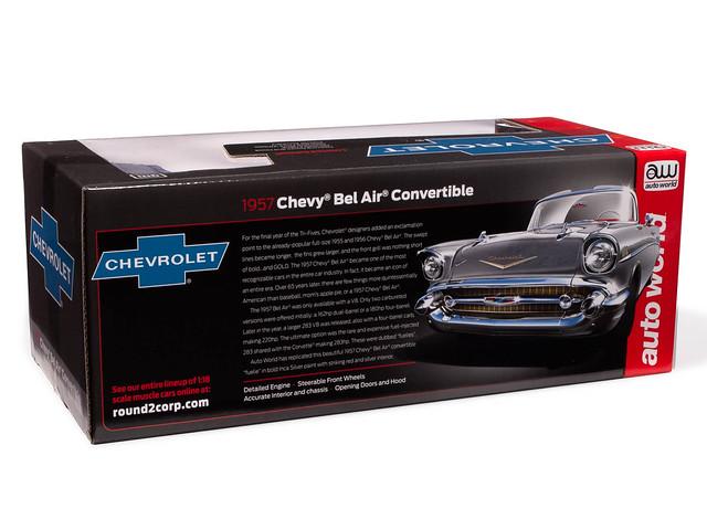 Autoworld 1:18 1957 Chevy Bel Air Convertible