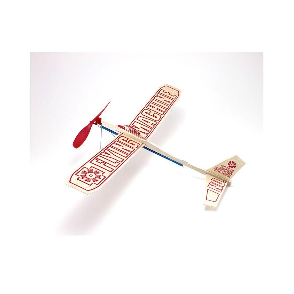 Guillows Flying Machine Balsa MotorplaneRubber Pwrd 432mm WS