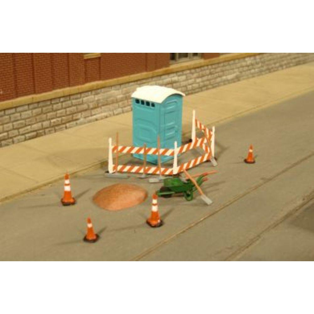 Bachmann Building Site Accessories, O Scale