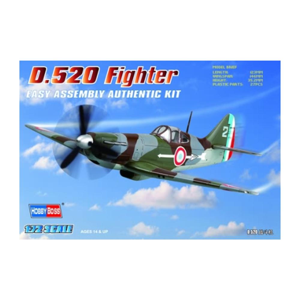 Hobbyboss 1:72 French D.520 Fight