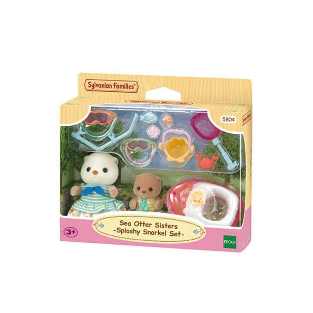 Sylvanian Families Sea Otter SistersSplashy Snorkel Set