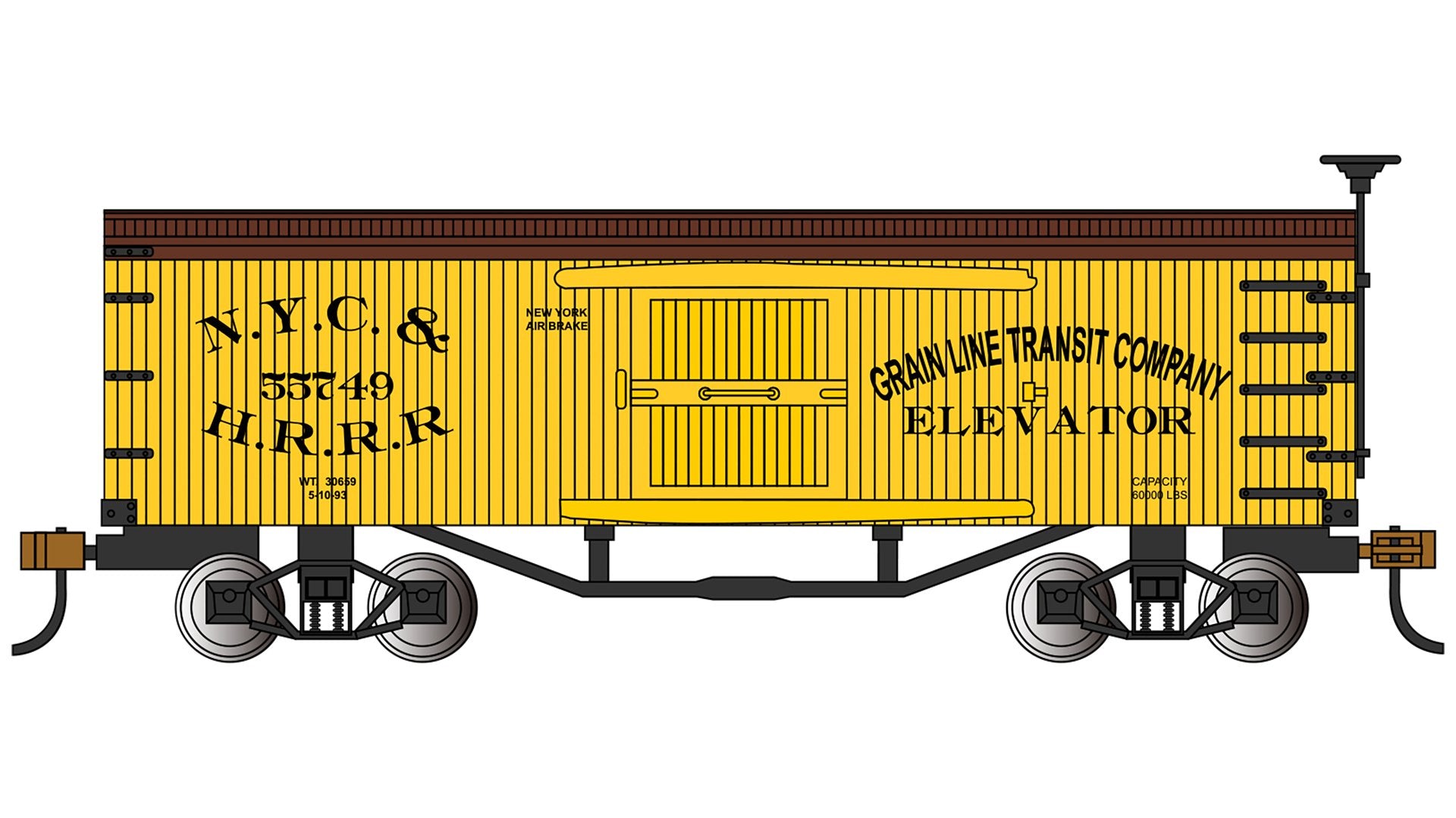 Bachmann NYC&Hudson #55749 - Grain Line