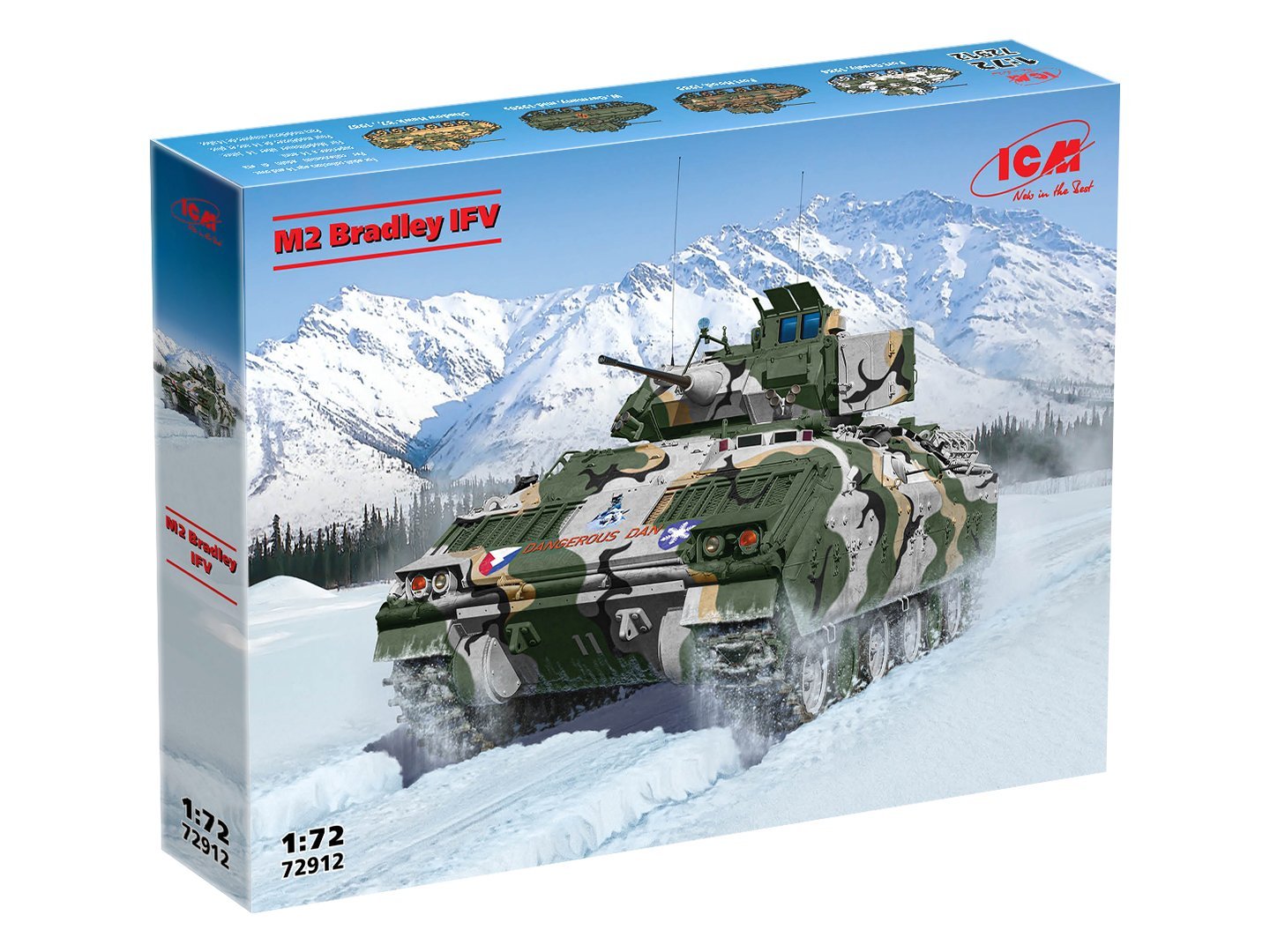 ICM 1:72 M2 Bradley IFV