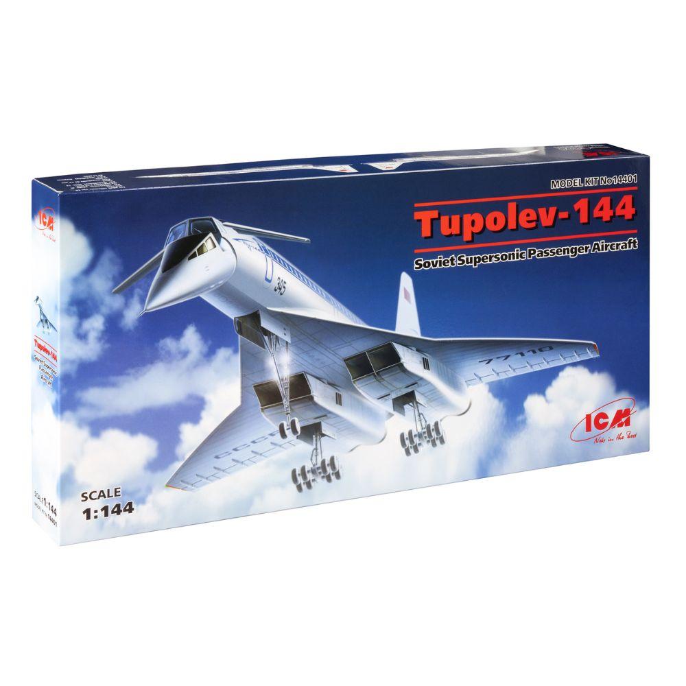 ICM 1:144 Tupolev-144 Svt. Psngr Aircraft