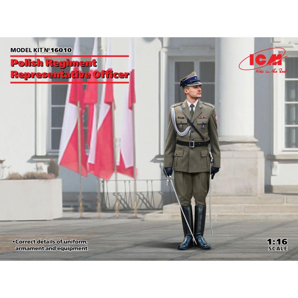 ICM 1:16 Polish Regiment Officer