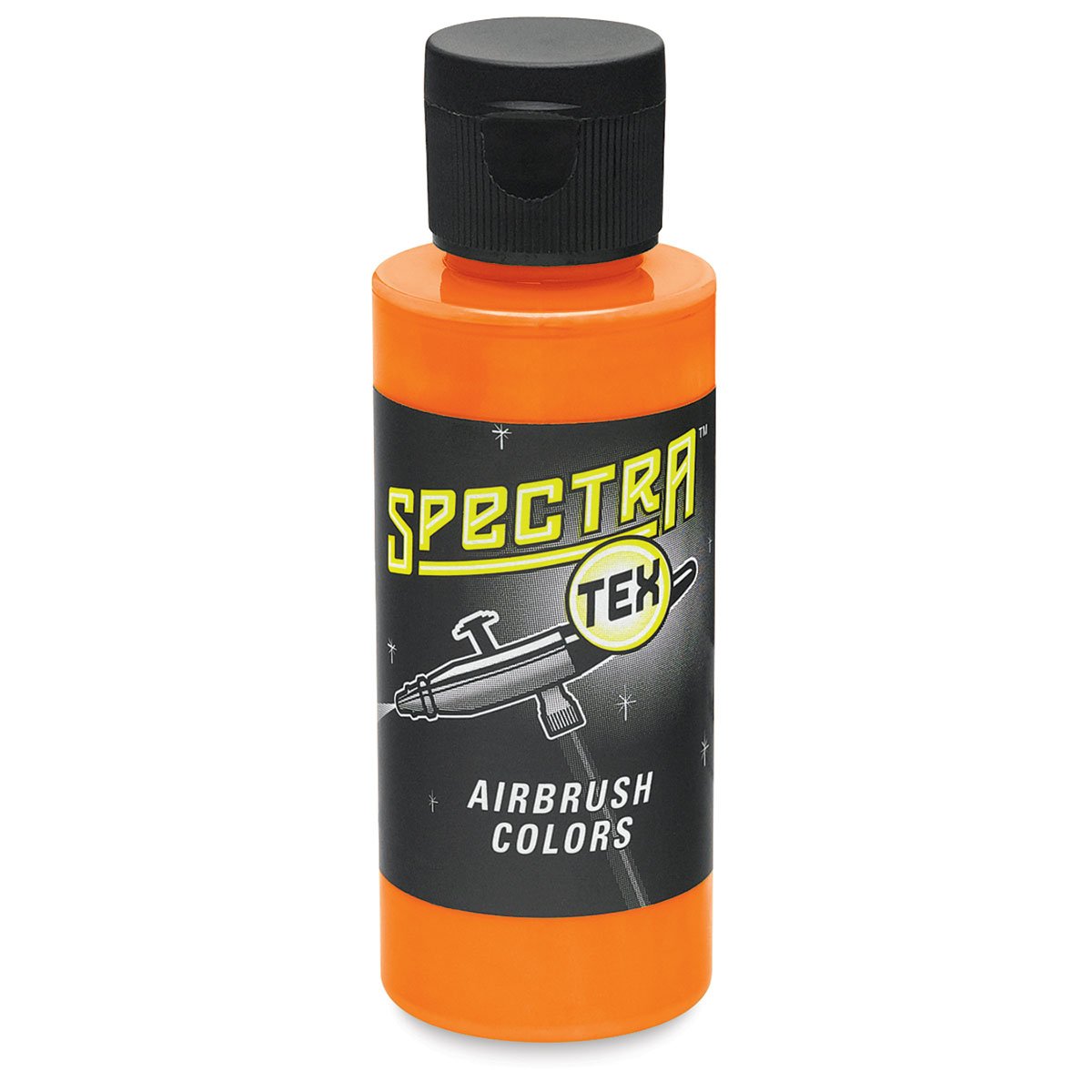 Badger SpectraTex Neon Orange 60ml Pro Airbrush Artist Paint