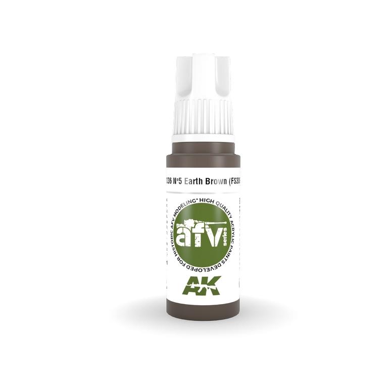 AK Interactive Acrylic Nº5 Earth Brown (FS30099)