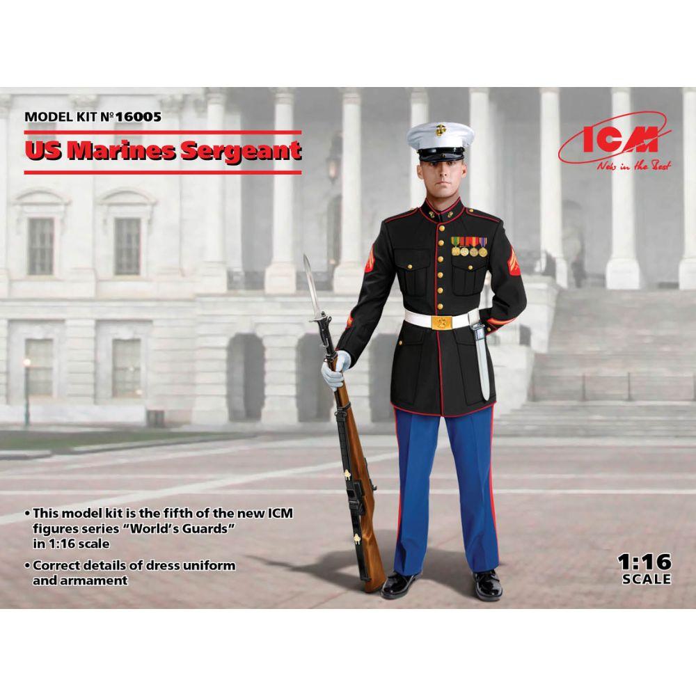 ICM 1:16 Us Marines Sergeant