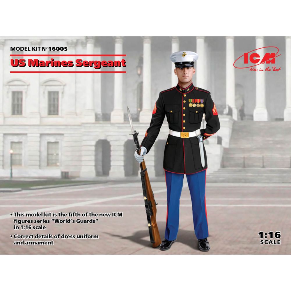 ICM 1:16 Us Marines Sergeant