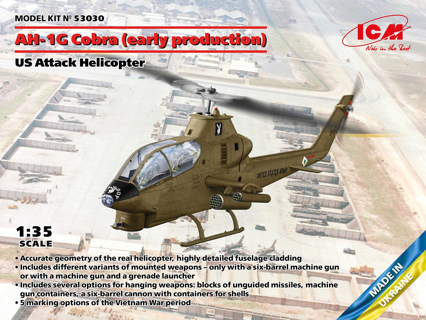 ICM 1:35 AH-1G Cobra