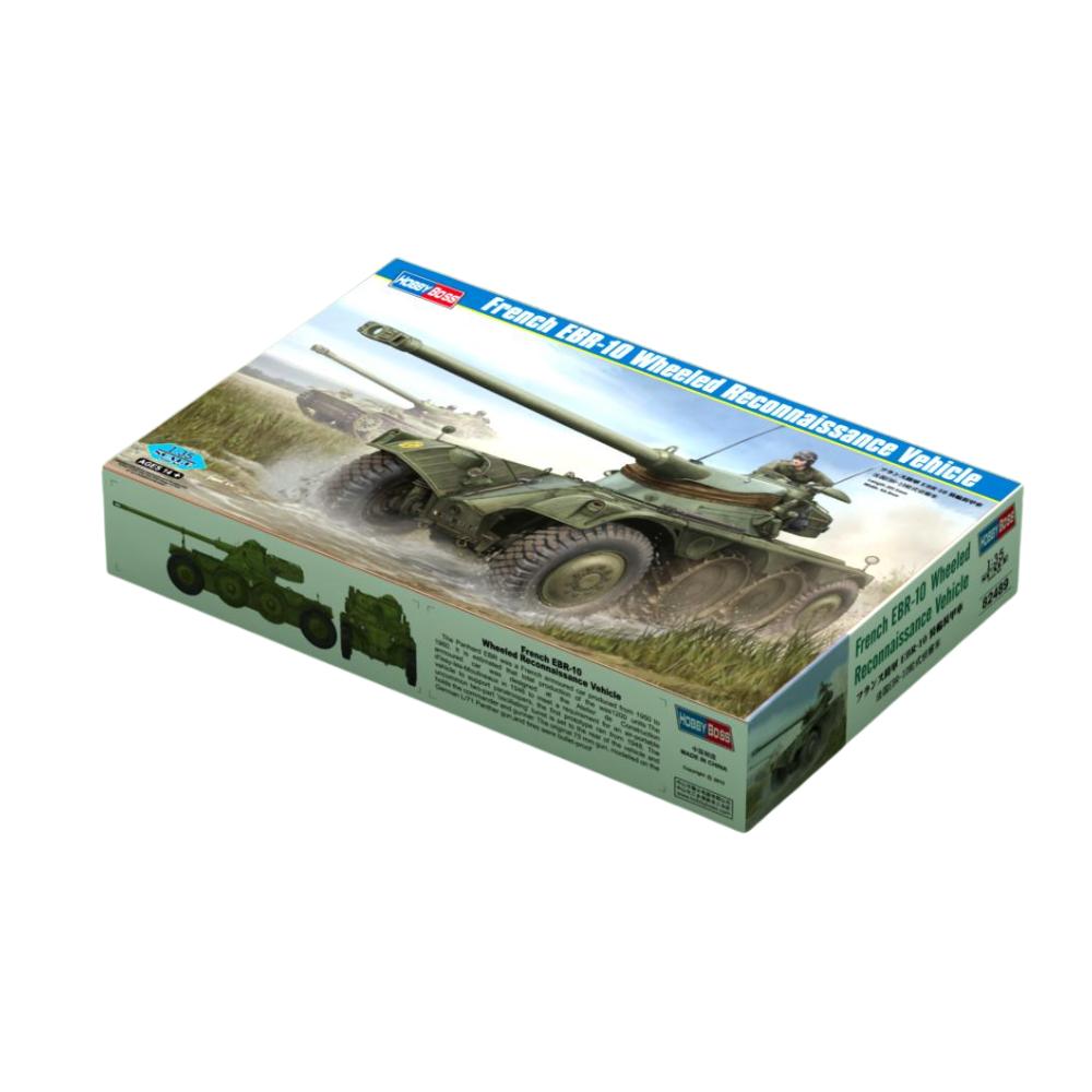 Hobbyboss 1:35 French Ebr-10 Wheeled Recon Vehicle