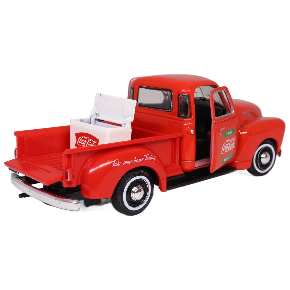 Motorcity Classic 1:43 1953 Chevy  Pickup w/  metal cooler