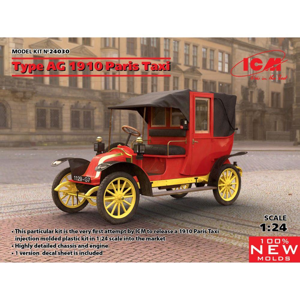 ICM 1:24 Type Ag 1910 Paris Taxi