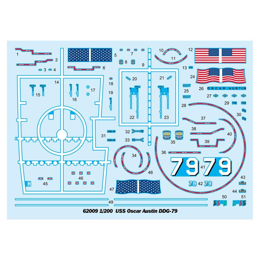I Love Kit 1:200 USS Oscar Austin DDG-79