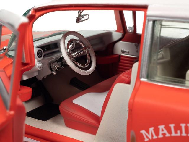 Autoworld 1:18 1959 Cadillac Eldorado Ambulance  Surf Shark