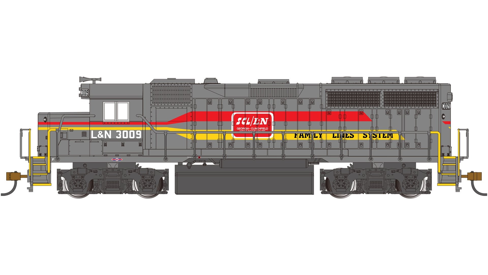 Bachmann L&N#3009 (Family Lines System)