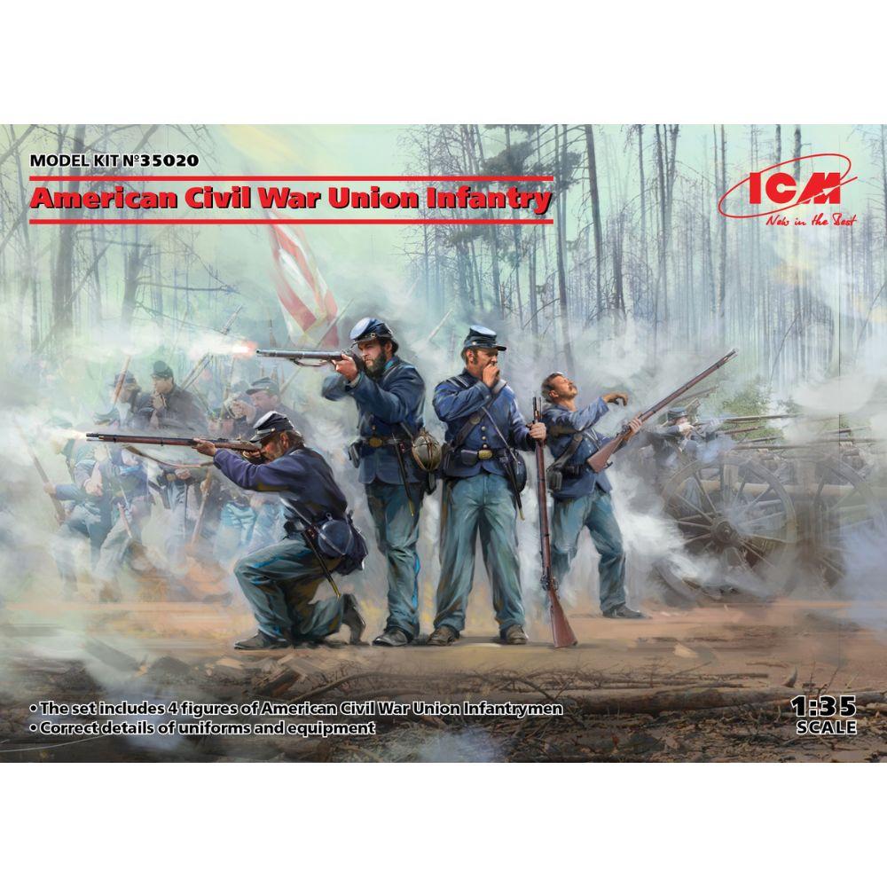 ICM 1:35 US Civil War Union Infantry