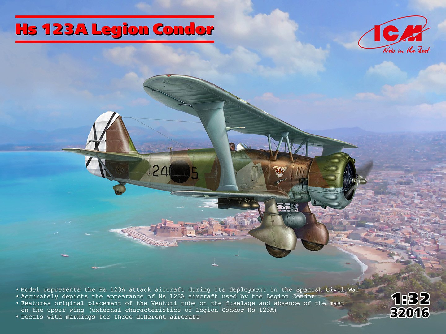 ICM 1:32 HS123A-1 Legion Condor