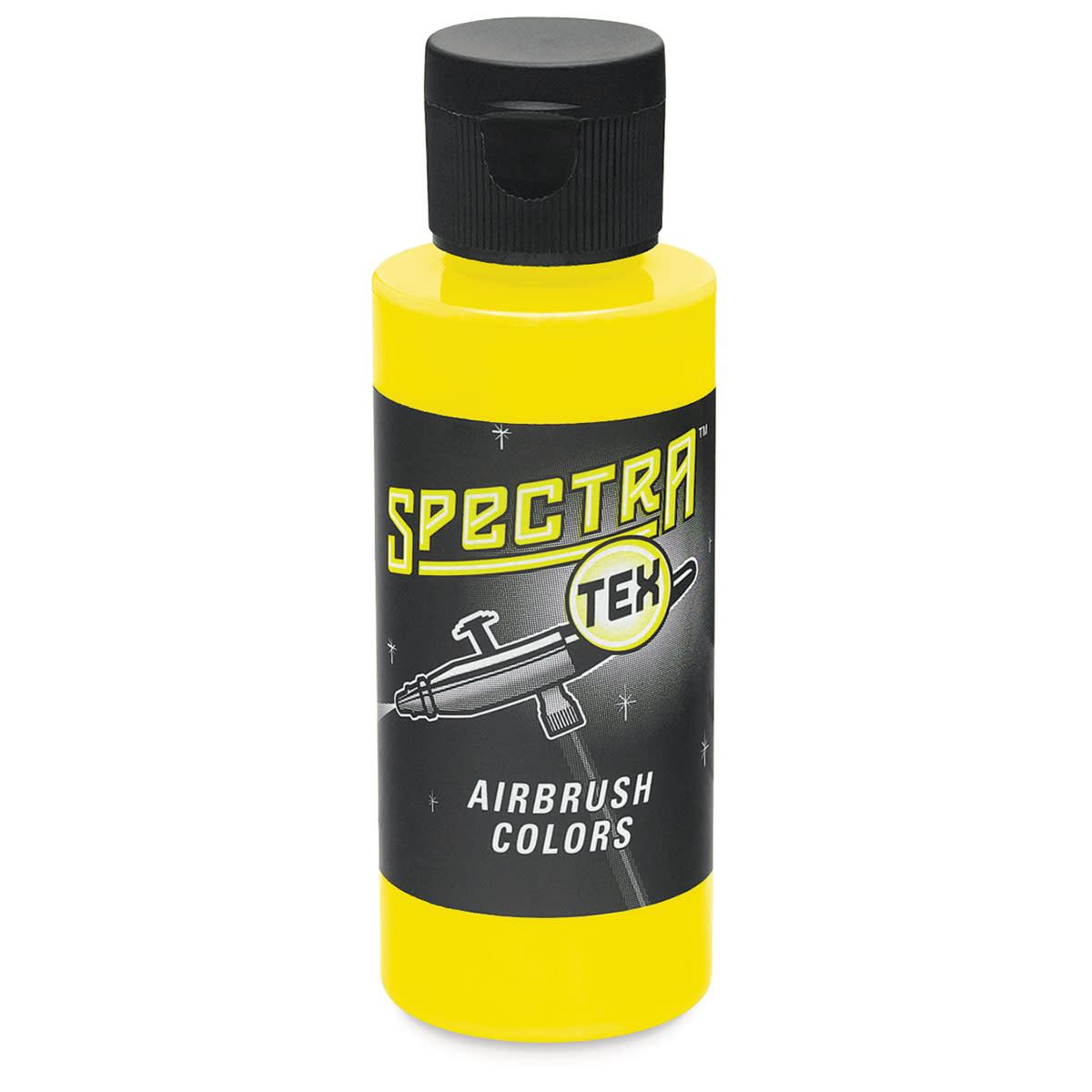 Badger SpectraTex Metallic Yellow 60ml Pro Airbrush Artist Paint