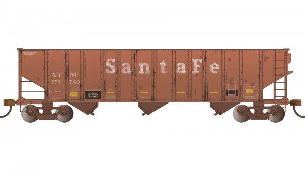 Bachmann Bethlehem Steel 100T 3-Bay Hopper - Santa Fe #178760