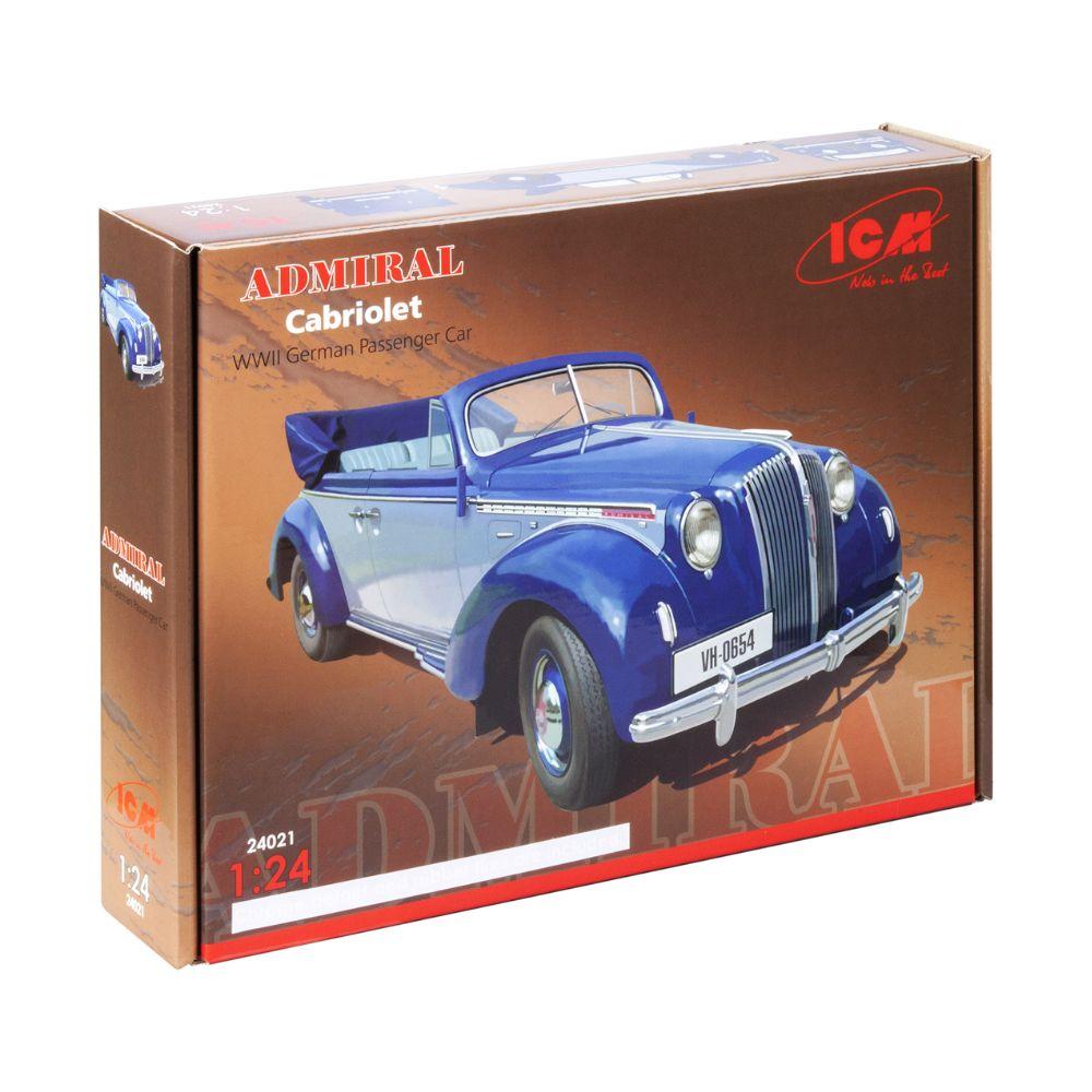 ICM 1:24 Admiral Cabriolet