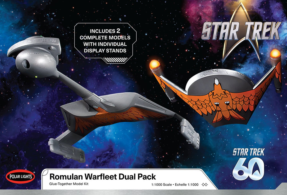 AMT 1:25 Star Trek Original Series Romulan Warfleet Dual Pack