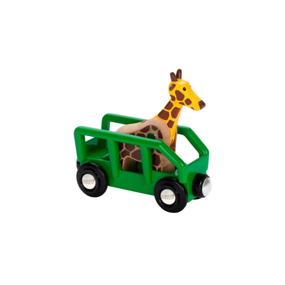 BRIO Giraffe and Wagon