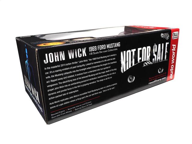 Autoworld 1:18 1969 Ford Mustang John Wick