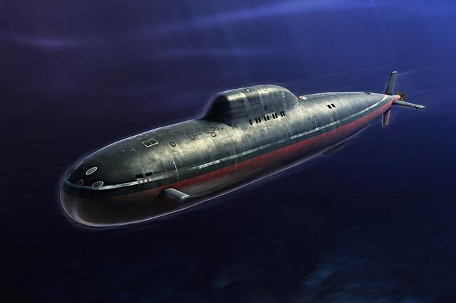 Hobbyboss 1:350 Russian Navy Alfa ClassSSN Submarine