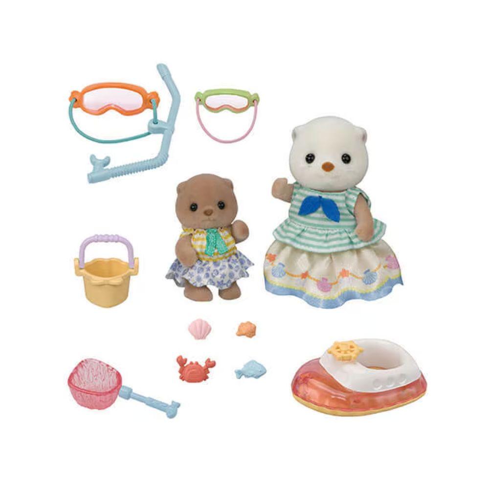 Sylvanian Families Sea Otter SistersSplashy Snorkel Set