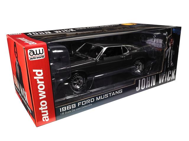 Autoworld 1:18 1969 Ford Mustang John Wick