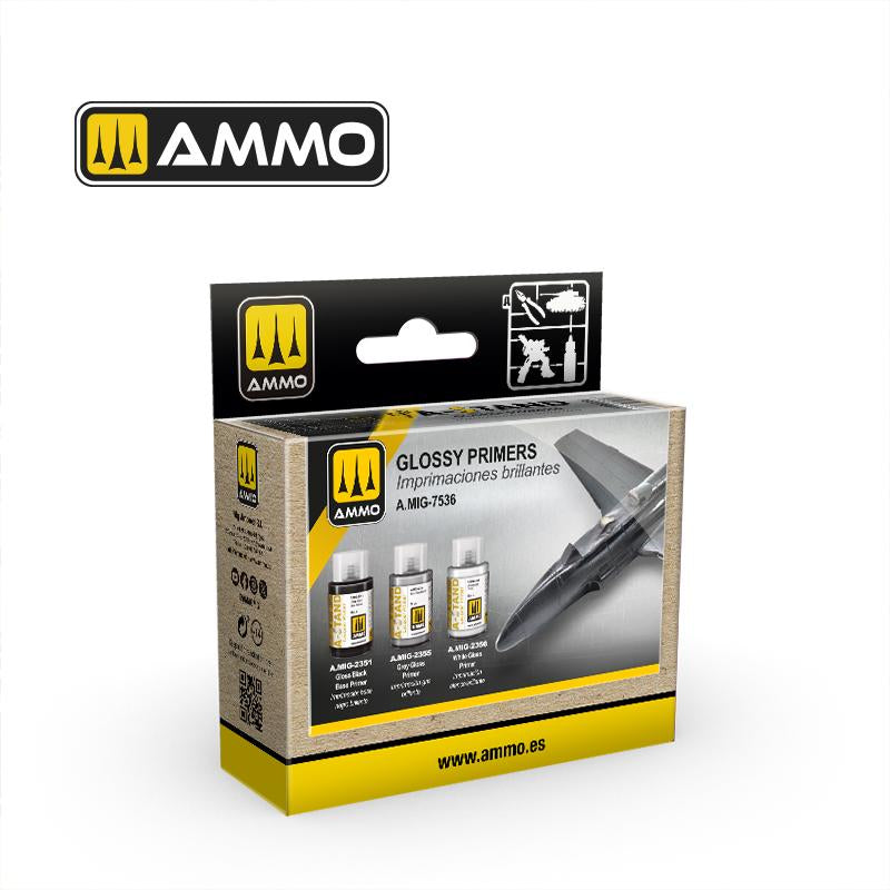 Ammo A-stand Glossy Primers Set