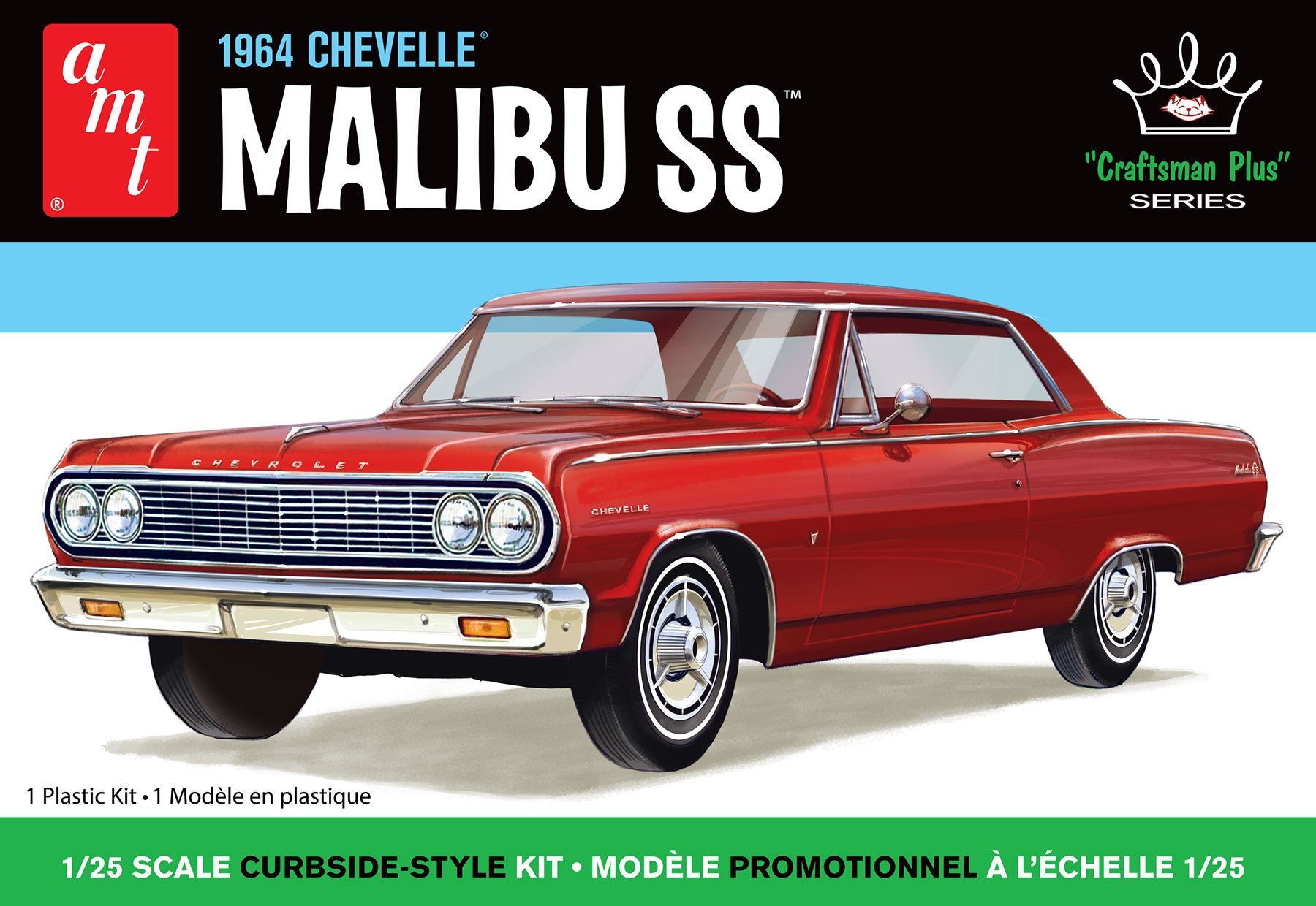 AMT 1:25 1964 Chevy Chevelle Malibu Super Sport "Craftsman Plus" — HTDirect