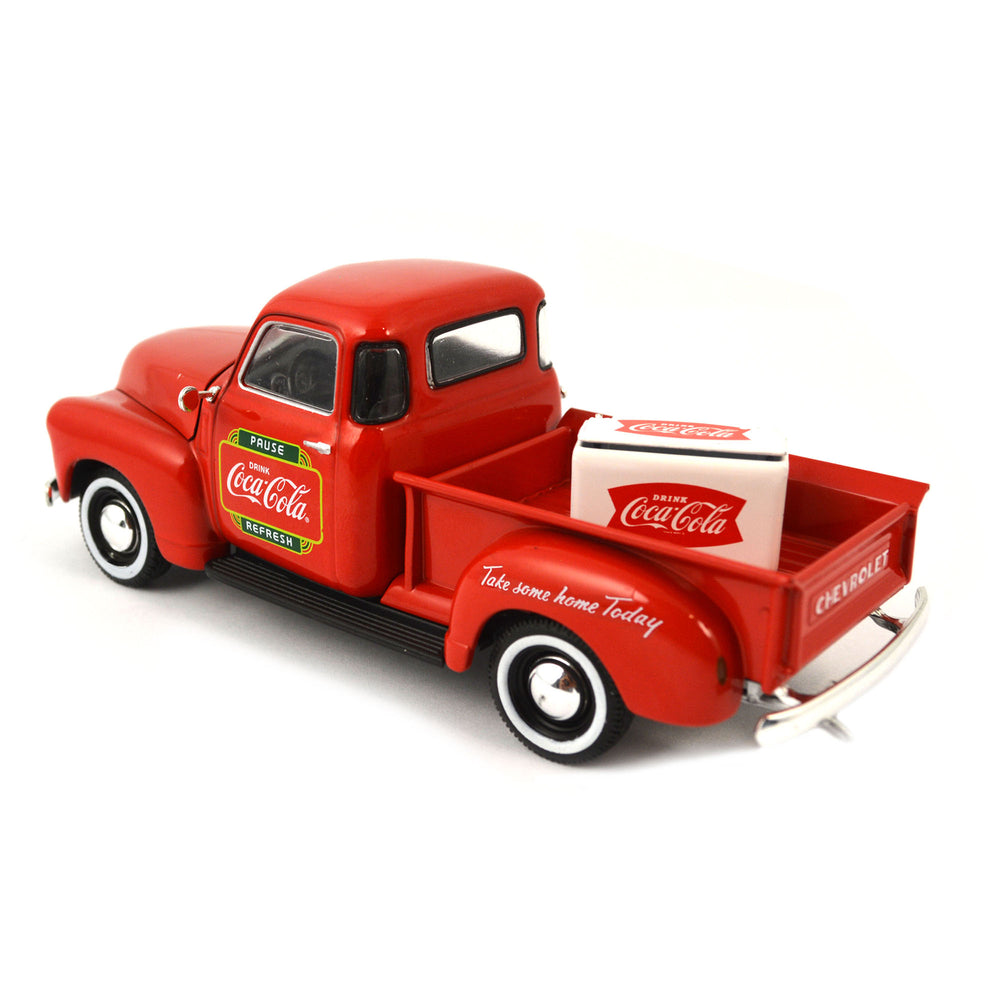 Motorcity Classics 1:43 1953 Chevy  Pickup w/  metal cooler