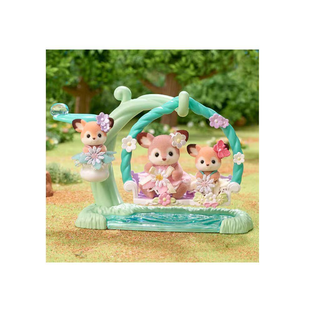 Sylvanian Families Deer Babies - FloralSwing Set