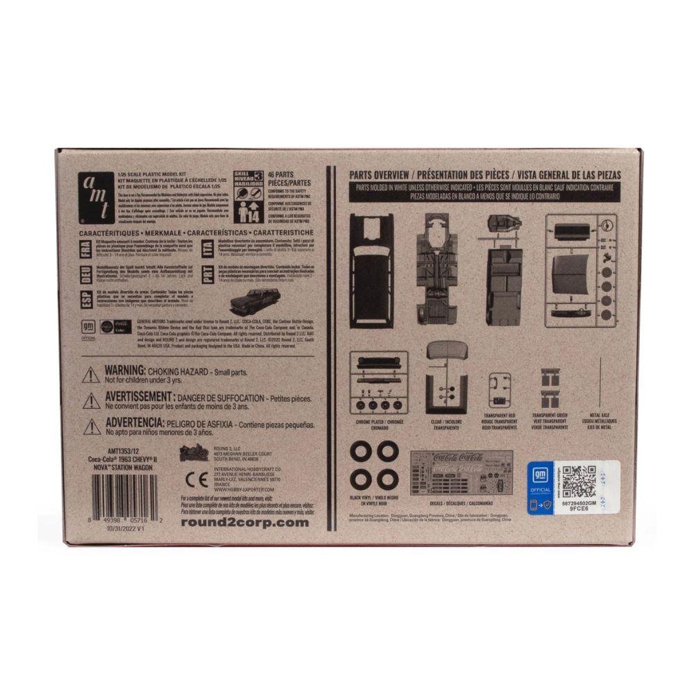 AMT 1:25 1963 Chevy II Nova Wagon with Crates Coke