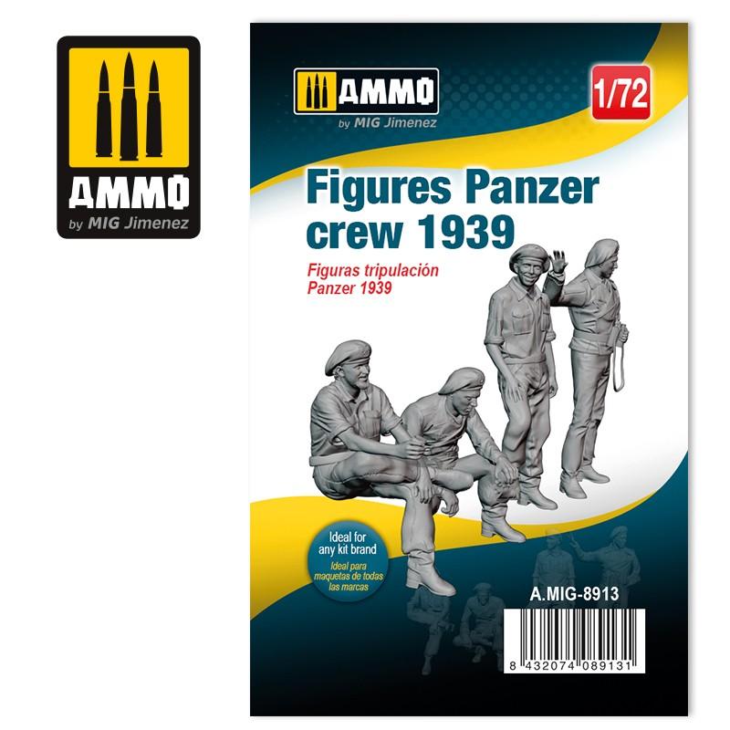 Ammo 1:72 Figures Panzer crew 1939