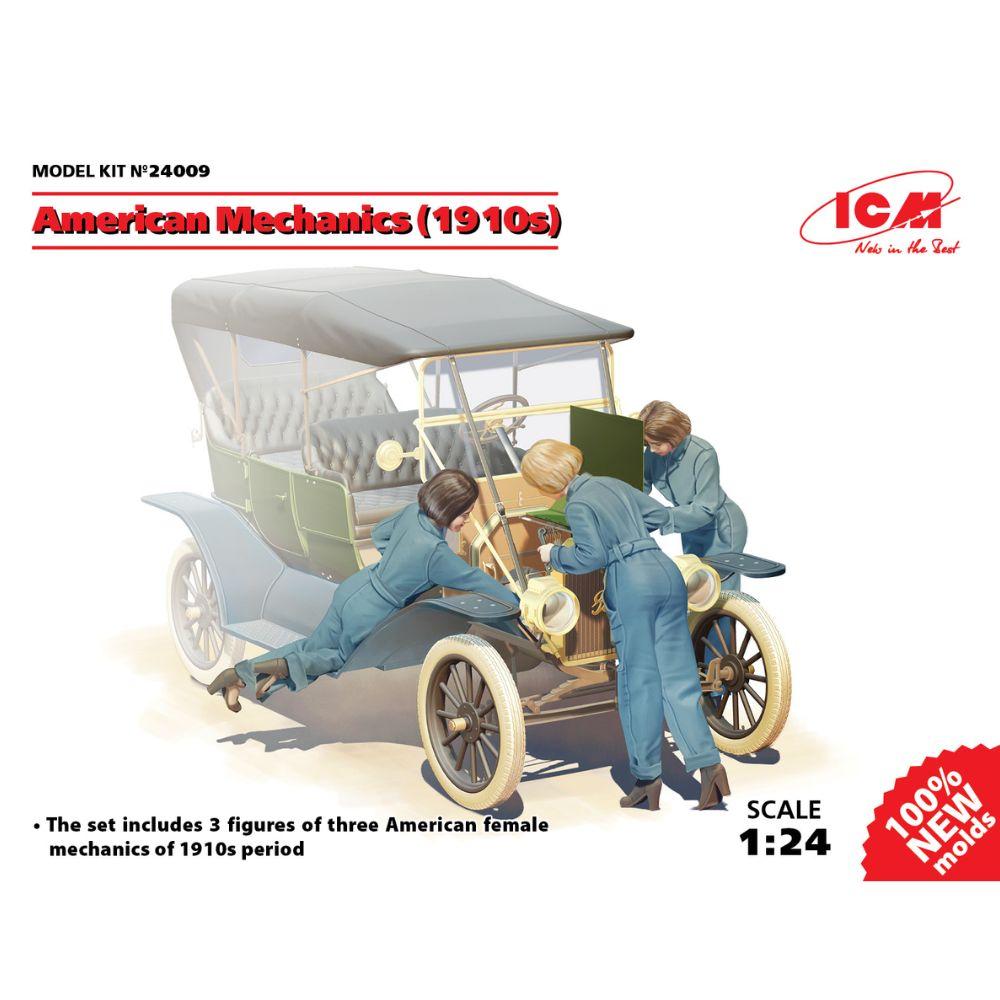 ICM 1:24 Usa Mechanics (1910S) (3)