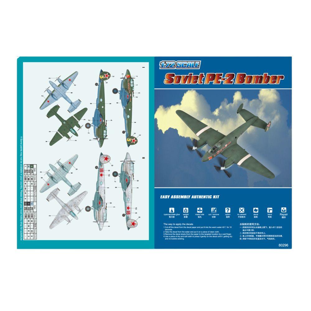 Hobbyboss 1:72 Soviet Pe-2 Bomber