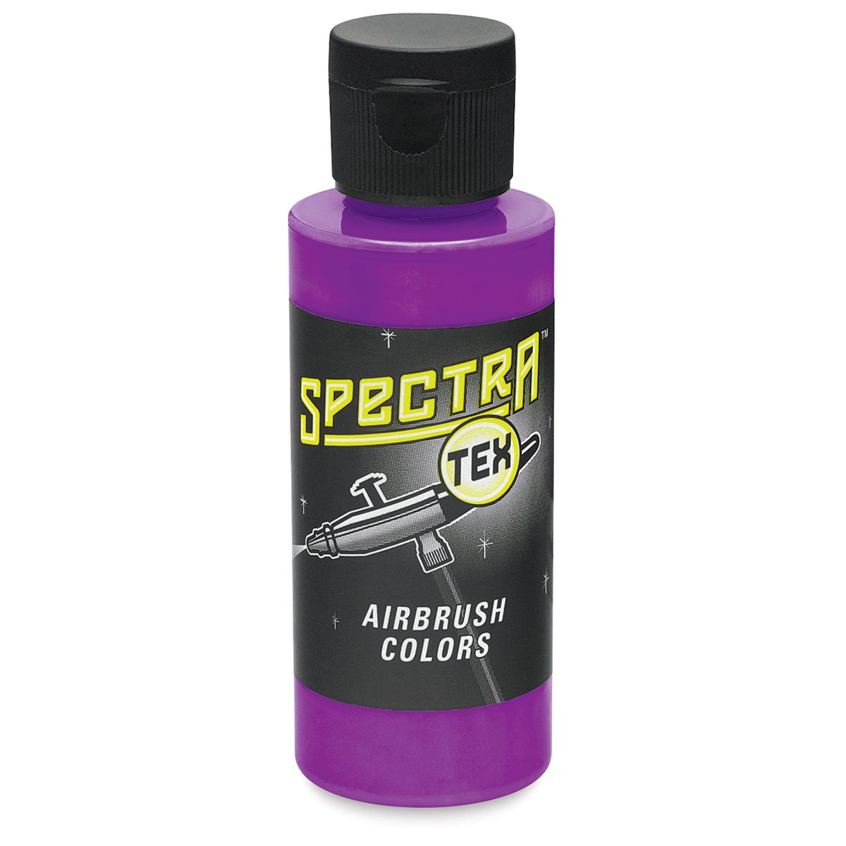 Badger SpectraTex Neon Purple 60ml Pro Airbrush Artist Paint