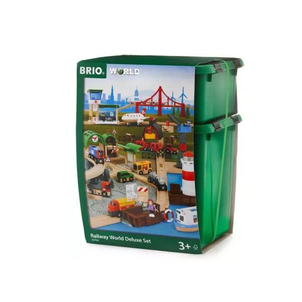 BRIO - Railway World Deluxe Set 106 piec