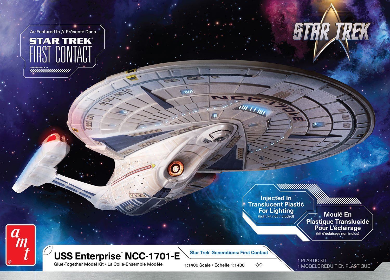 AMT 1:1400 USS Enterprise NCC-1701-E