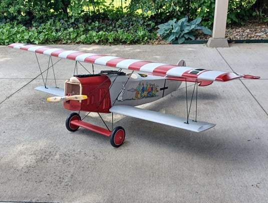 Balsa Usa 1/6 Scale Fokker D-VII Biplane1591mm WS Fa-62 4C 4.5Kg