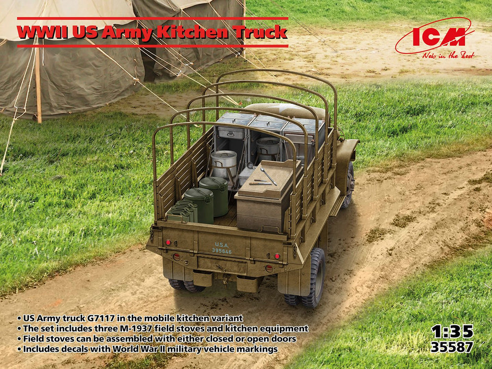 ICM 1:35 WWI US Army Kitchen Truck