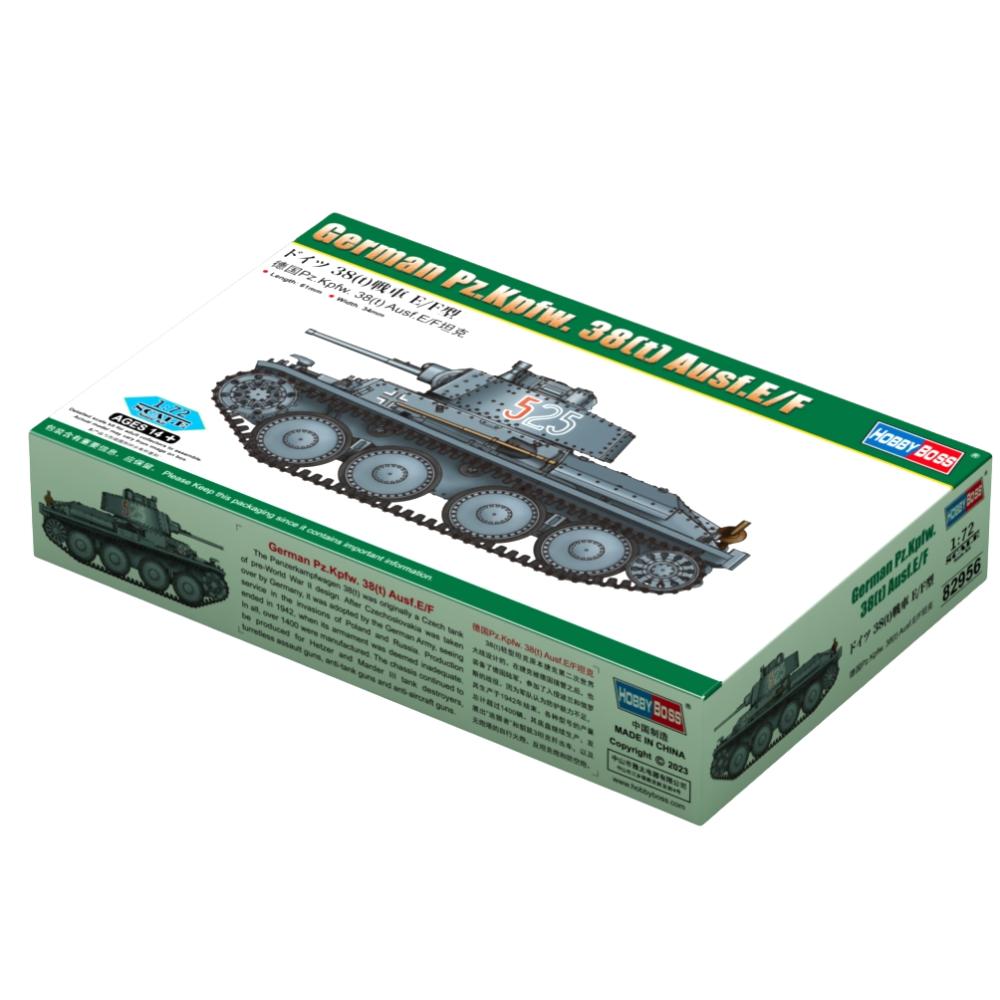 Hobbyboss 1:72 German PzKpfw 38(t) Ausf.E/F