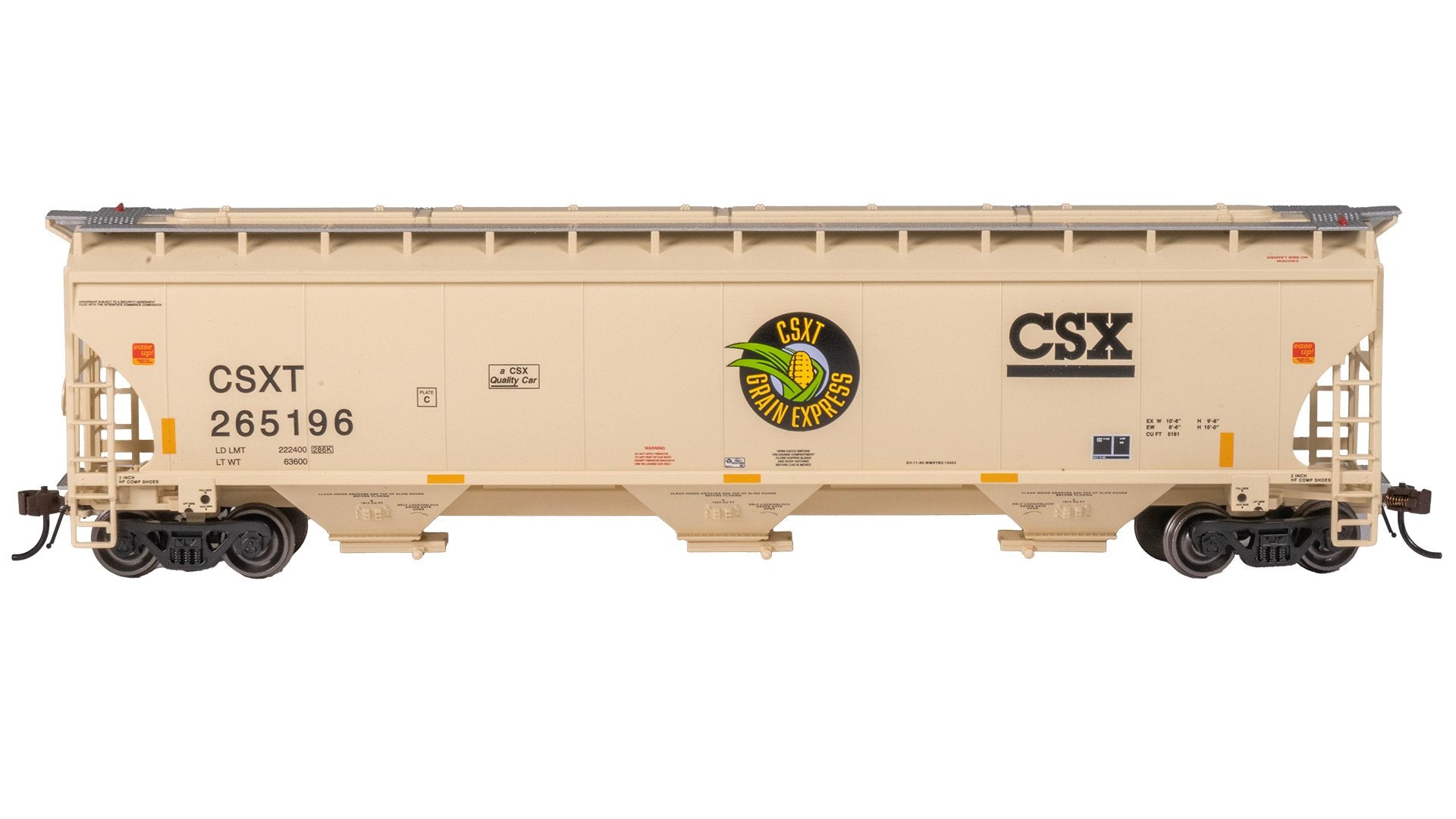 Bachmann CSX #265196 (Grain Express)