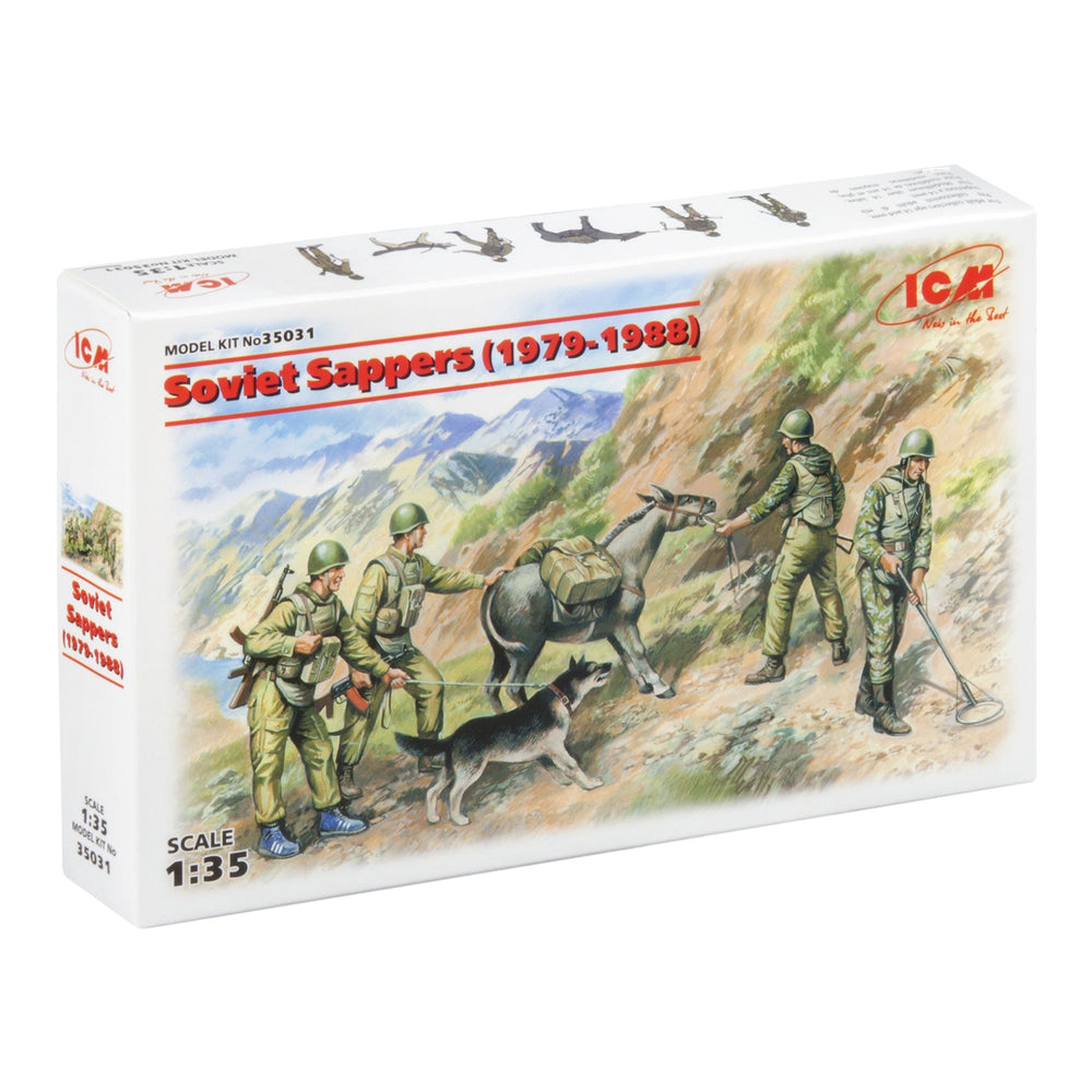 ICM 1:35 Svt. Sappers (1979-88) (4)