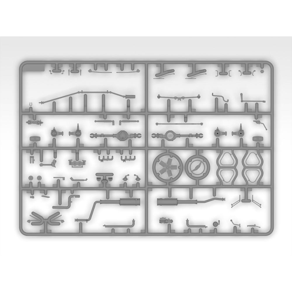 ICM 1:35 AR-2 (43105) Hose Fire Truck